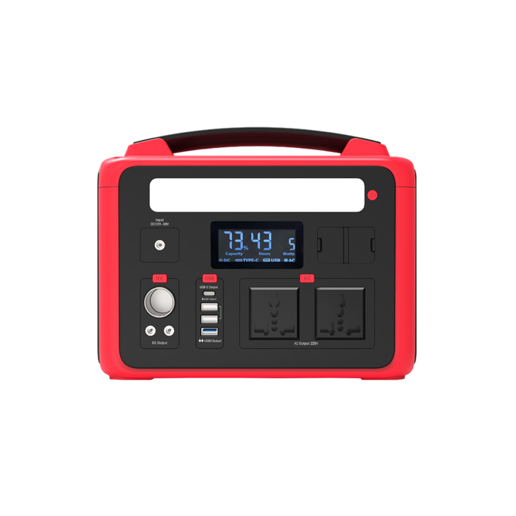 Máy phát điện năng lượng mặt trời cường độ cao 600W để sạc di động