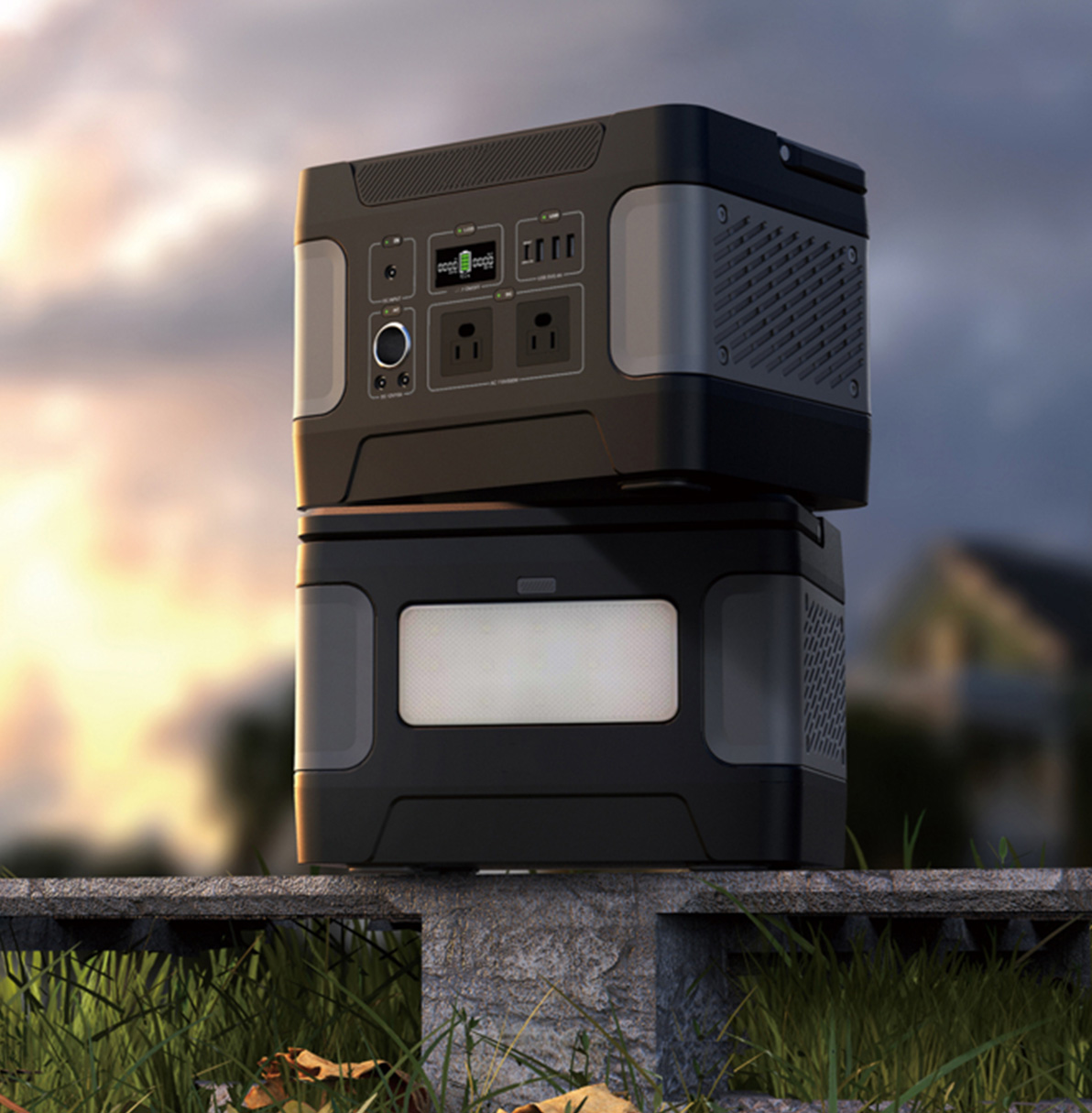 Máy phát điện năng lượng mặt trời cách nhiệt 600W cho nguồn điện dự phòng tại nhà